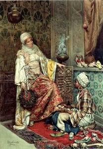 unknow artist Arab or Arabic people and life. Orientalism oil paintings 193 oil painting image